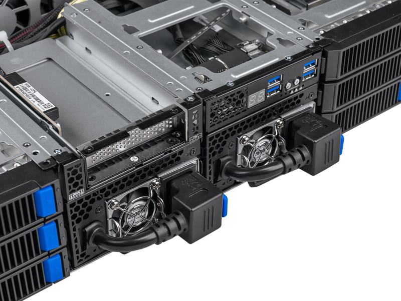 Серверная платформа ASUS ESC4000A-E12 SKU1 2U 6LFF (6x U.2, 2x 2600W, SP5) 7