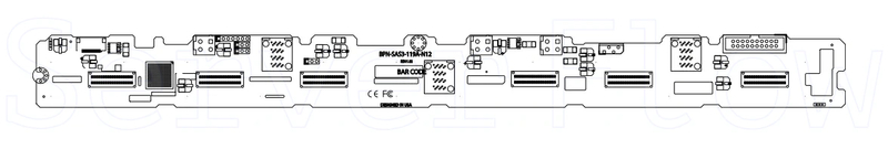 Бэкплейн Supermicro BPN-SAS3-119A-N12