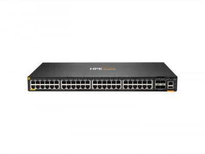 Коммутатор HPE Aruba CX 6300F 48G Class4 PoE 4SFP56 (48x RJ-45 1 Гбит/с, 4x SFP56 50 Гбит/с) [JL665A]