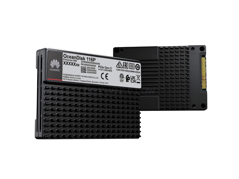 SSD-накопитель Huawei OceanDisk 116P 15.36TB 2.5" U.2 2x2 [HSSD-O1925DA15TN] 1
