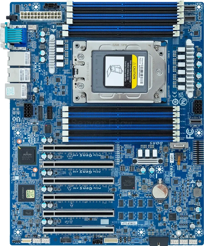 Материнская плата Gigabyte ME03-PE0 Rev 1.x (ATX, SP6, 6 DIMM)