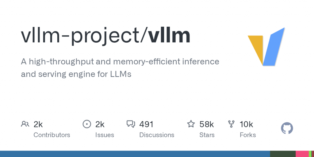 Карточка vLLM на GitHub