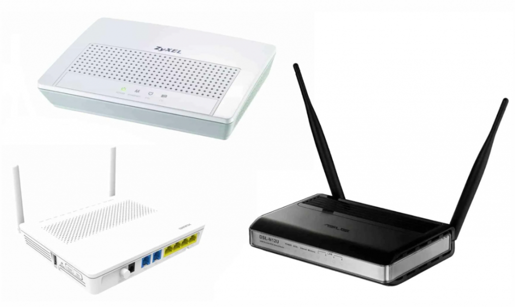 Разные варианты маршрутизаторов