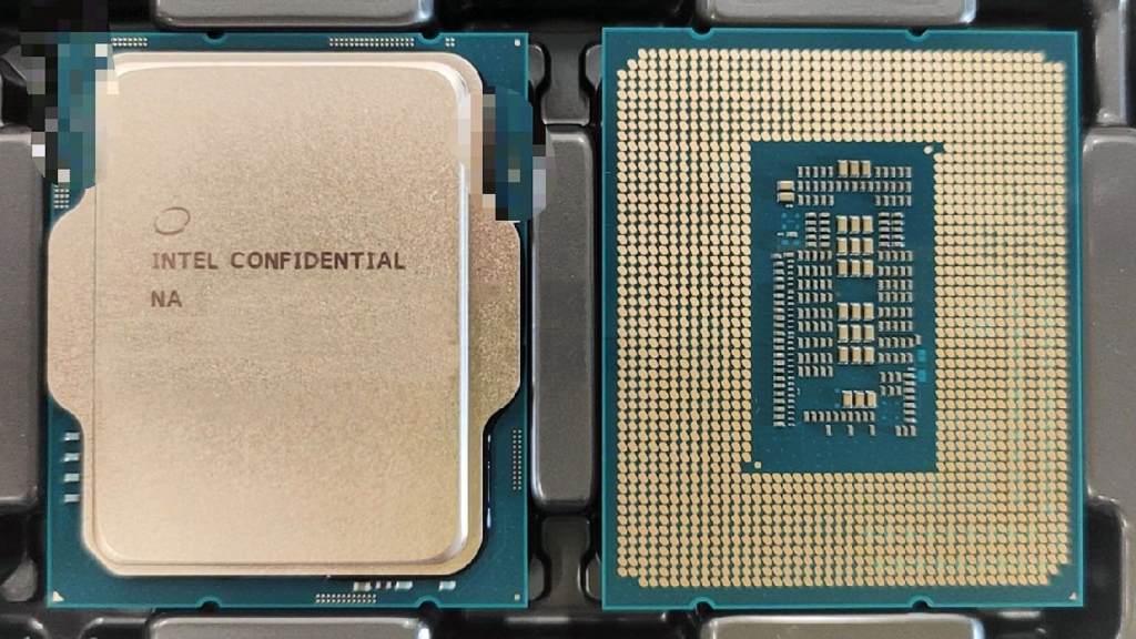 Инженерный образец процессора Alder Lake на базе техпроцесса Intel 7