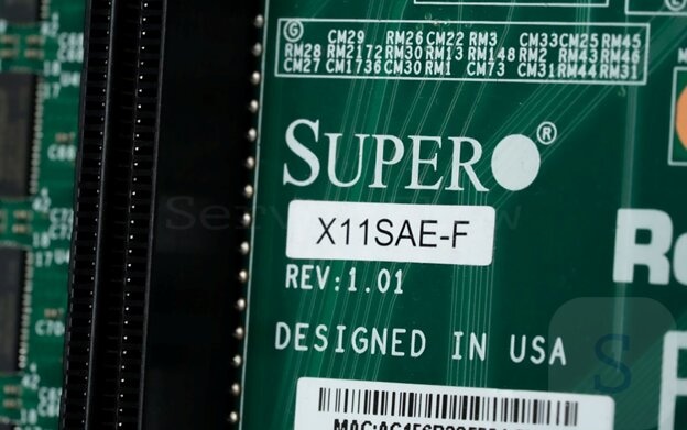 Указание ревизии на материнских платах Supermicro