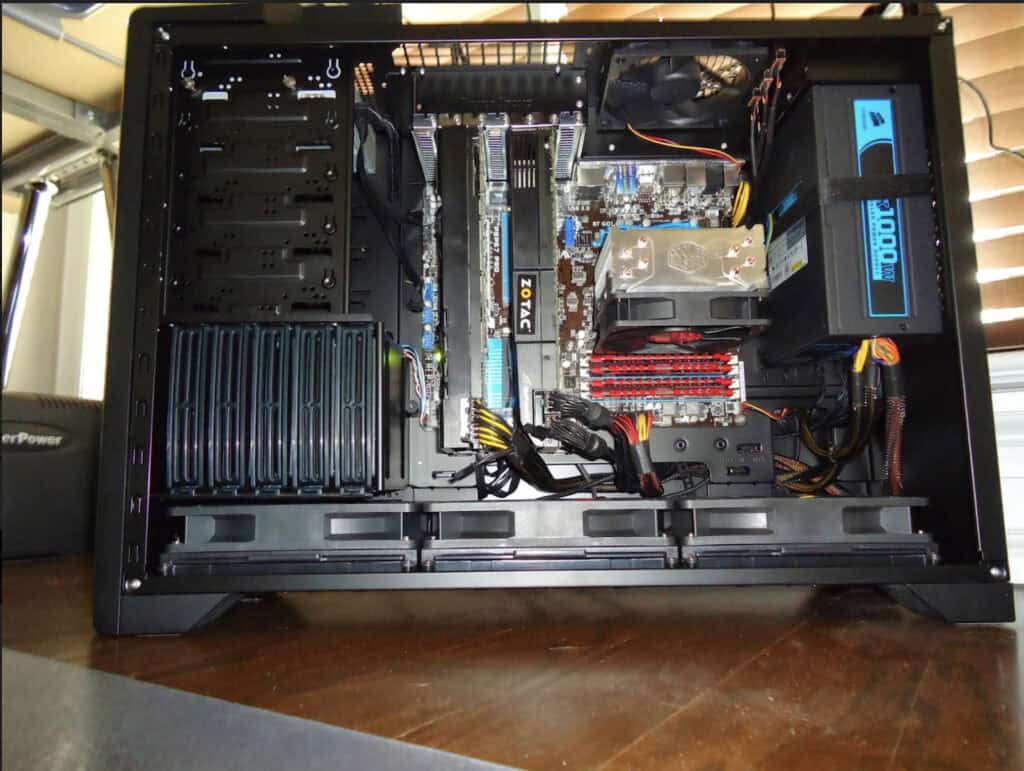 ПК Алекса Крижевского с двумя GTX 580