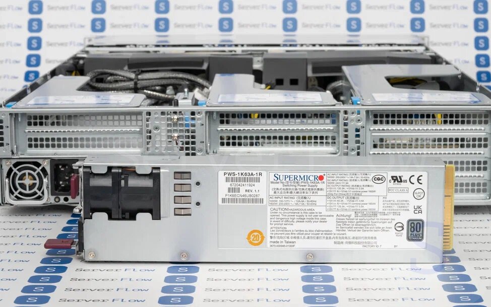 Блок питания SuperMicro PWS-1K63A-1R с форм-фактором Redundant
