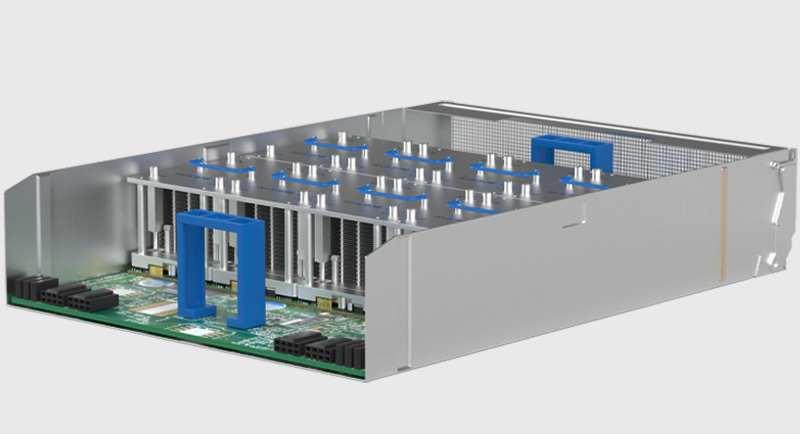 UBB-плата Core AI Accelerator Group R480-X8