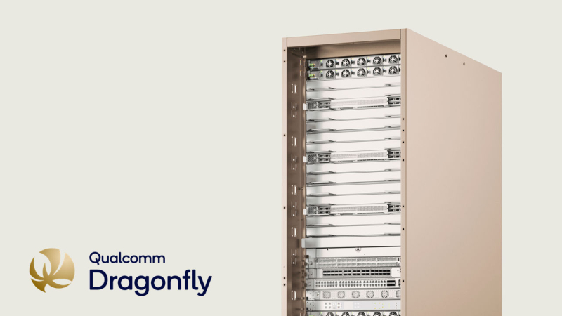 ИИ-стойка Qualcomm на базе Dragonfly C1000