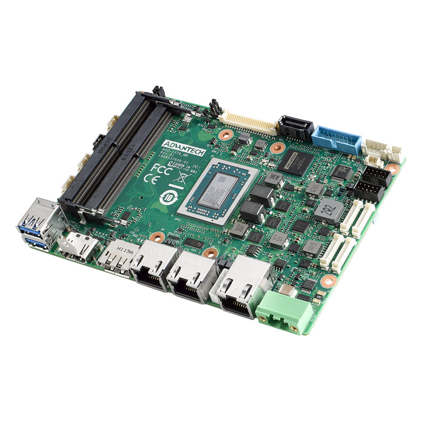Advantech MIO-5376 на базе AMD Ryzen Embedded R2000