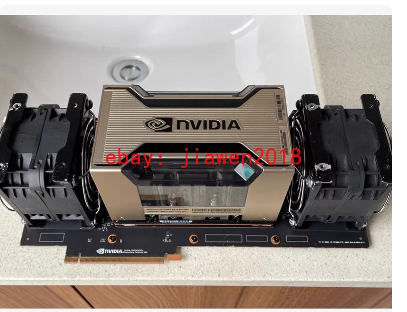 SXM-ускоритель Nvidia A100 в PCIe-переходнике