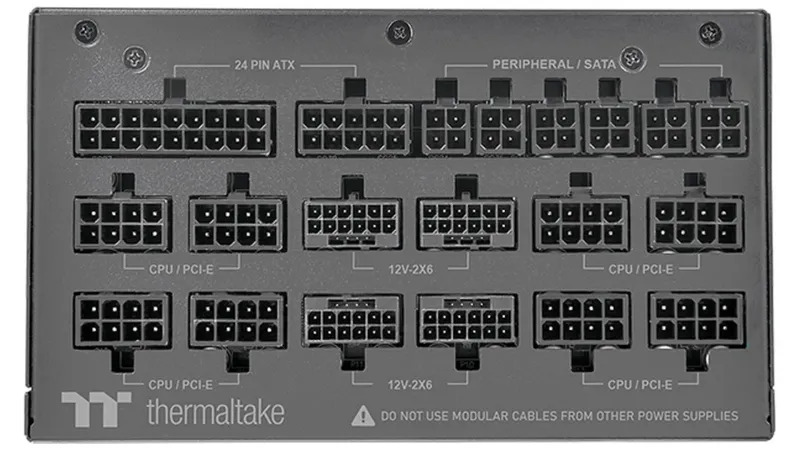 Разъемы блока питания SilverStone HELA 3000Rz