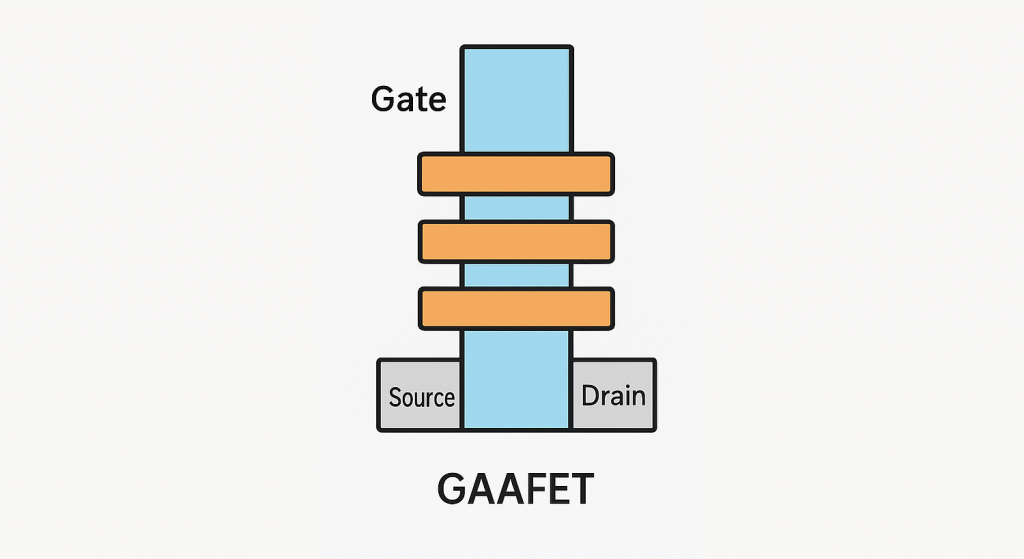 Схематическое устройство GAAFET
