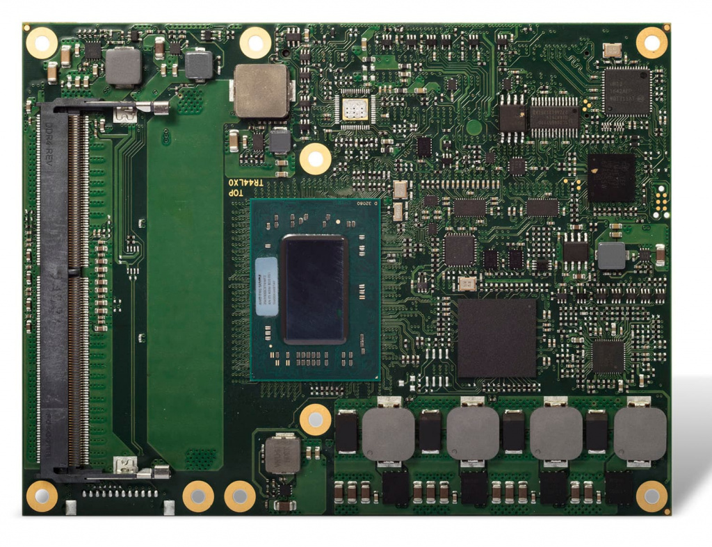 Плата Congatec conga-R4 COM Express на базе AMD Ryzen V1000