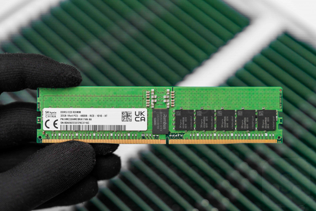 Оперативная память SK Hynix DDR5-4800 RDIMM 32 ГБ