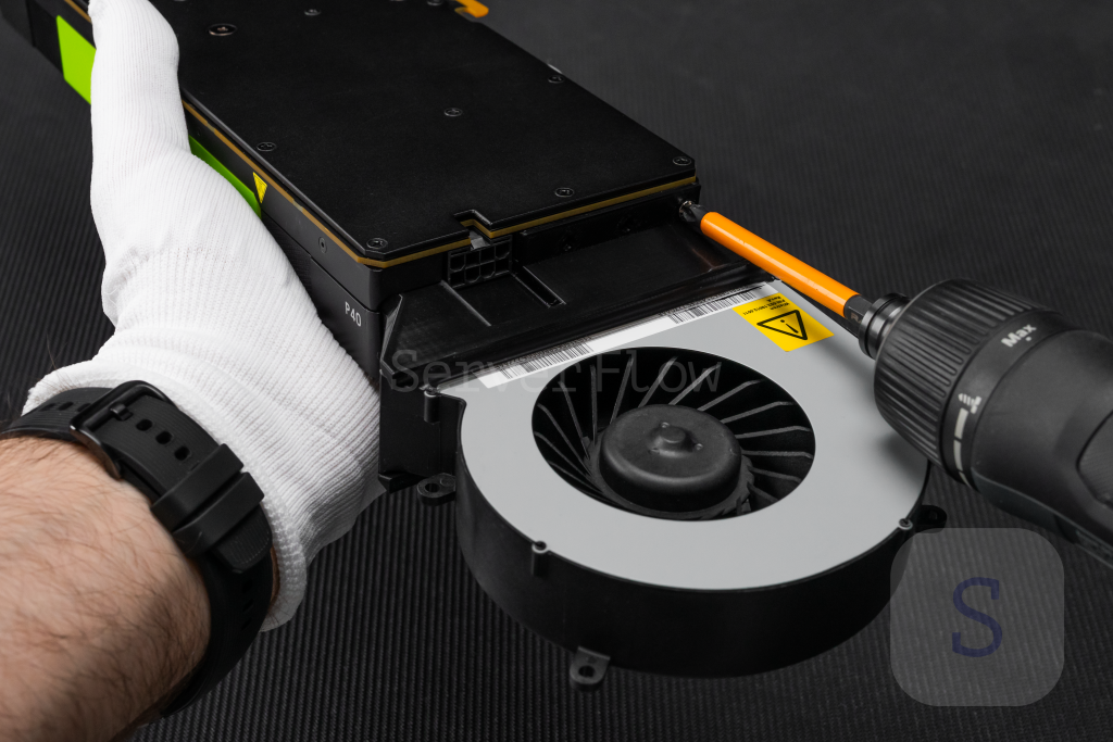 Кастомная система охлаждения для NVIDIA Tesla P40