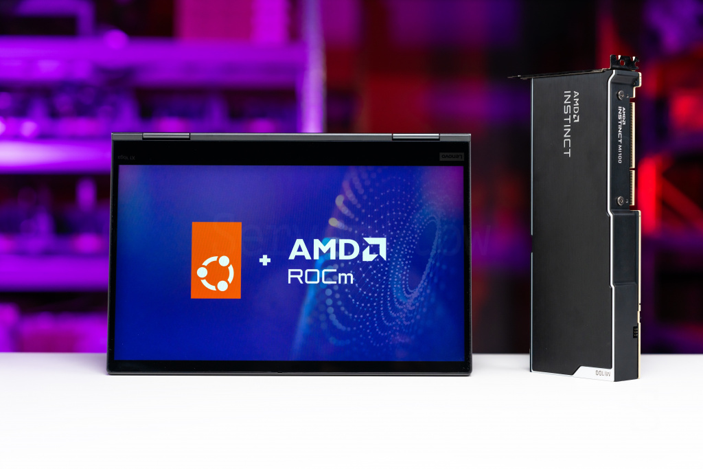 Видеокарта AMD Instinct MI100 и Ubuntu