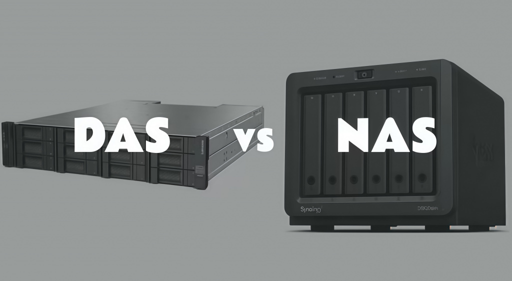 Два типа хранилищ: DAS и NAS
