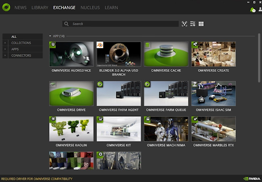 Приложения Nvidia Omniverse