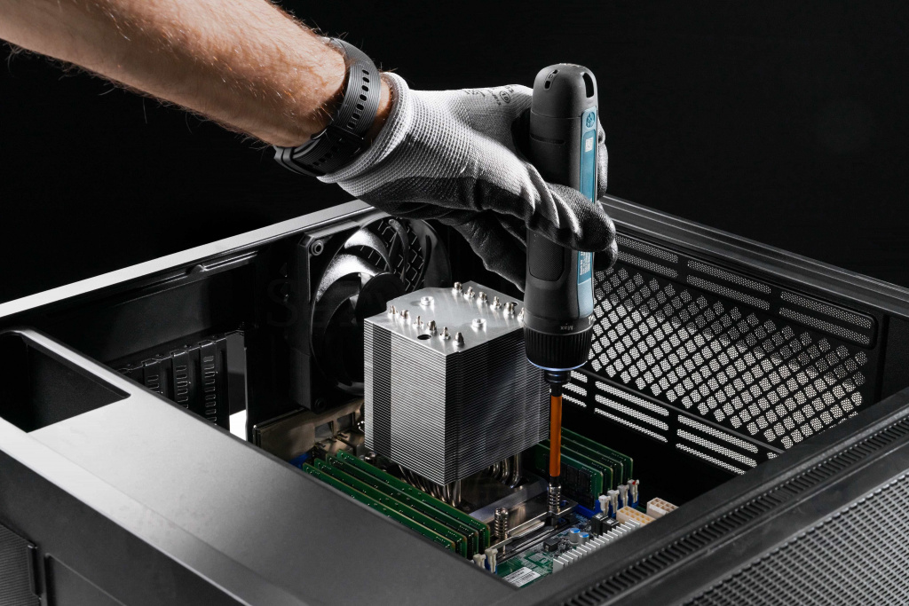 Установка кулера для CPU AMD EPYC