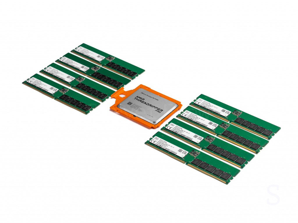AMD Ryzen Threadripper PRO 9995WX поддерживает 8 каналов памяти