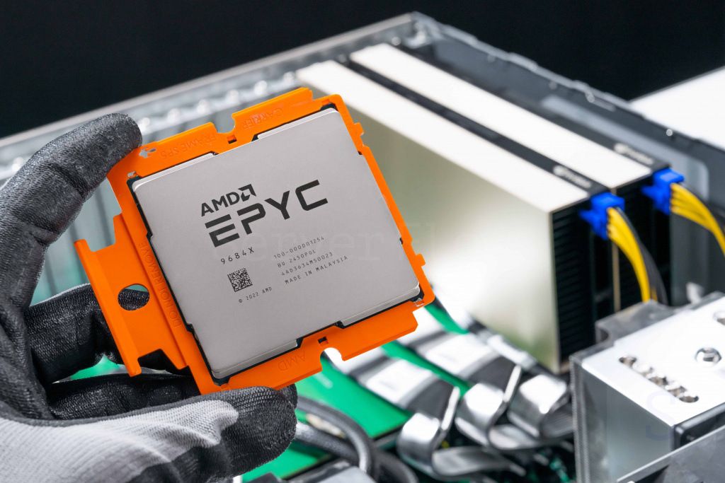 Мощный серверный процессор AMD EPYC 9684X