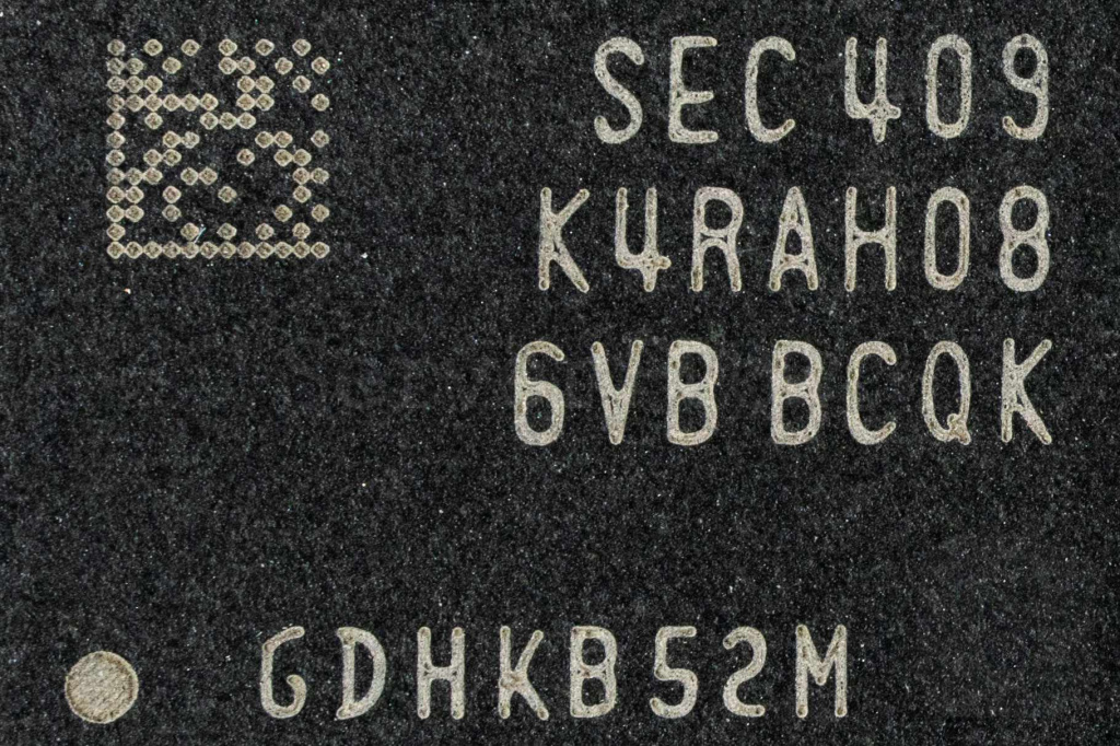 Маркировка DRAM-чипа