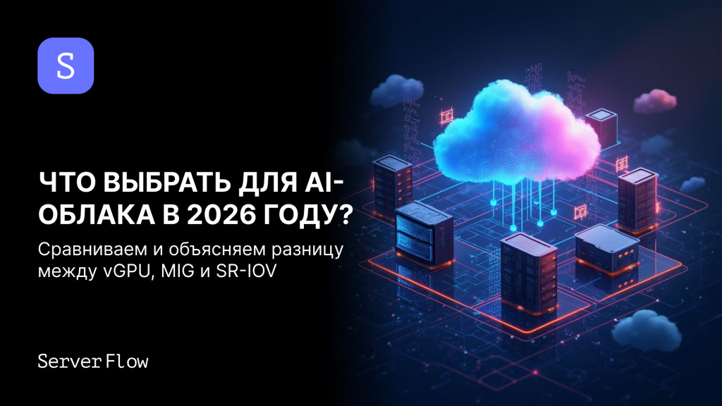vGPU vs MIG vs SR-IOV: что выбрать для AI-облака в 2026 году