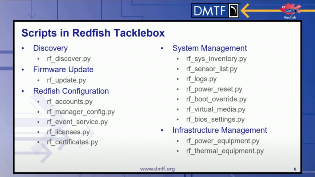 Скрипты в Redfish API