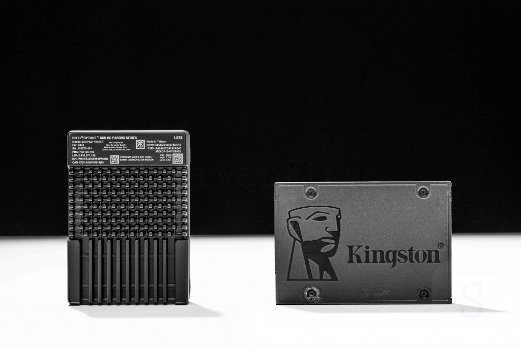 SSD Intel Optane и SSD Kingston
