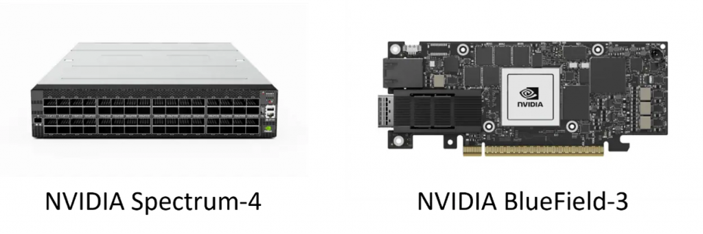 NVIDIA BlueField-3 и NVIDIA SPECTRUM-4