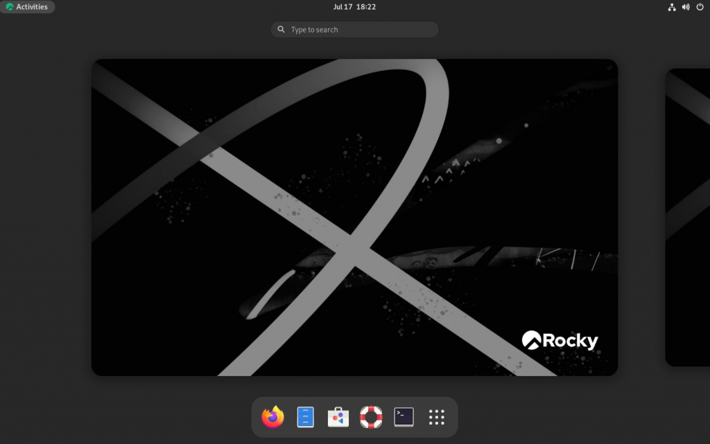 Обои Rocky Linux для рабочего стола