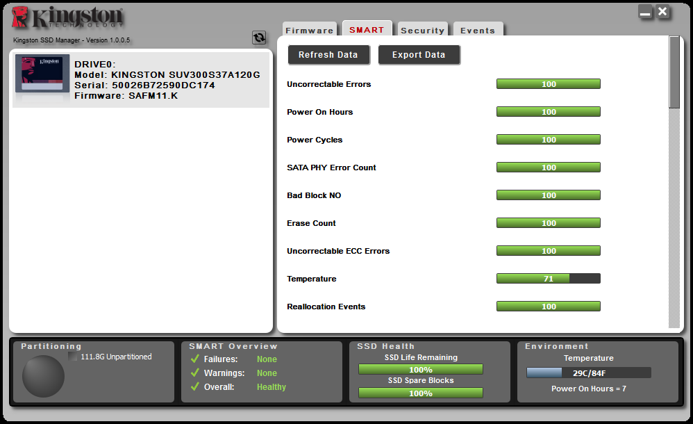 Kingston SSD Manager