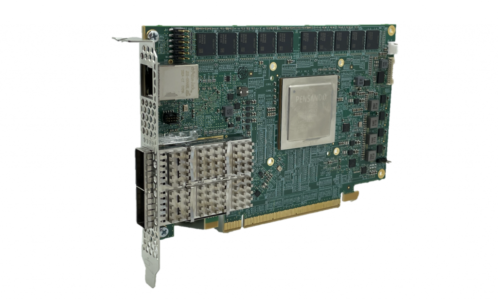 Внешний вид AMD Pensando DSC2-200 PCIe Card