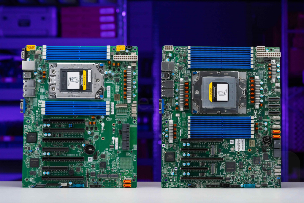 Материнские платы Supermicro H12SSL-N и H13SSL-N