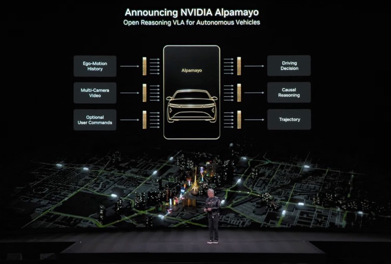 Дженсен Хуанг представляет Alpamayo R1