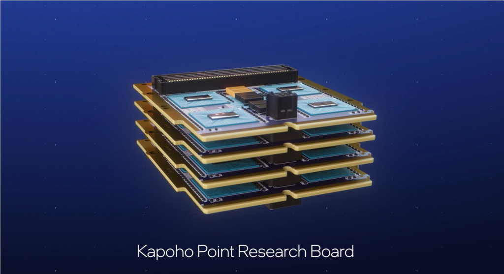 Четыре объединённых платы Kapoho Point