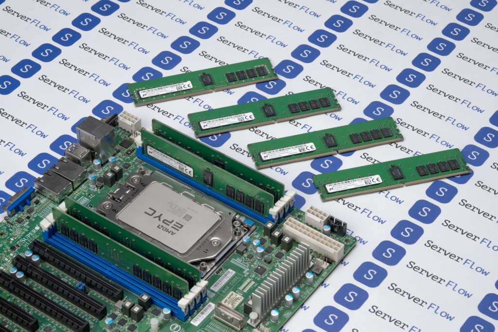 Модули памяти DDR4 по 32 ГБ