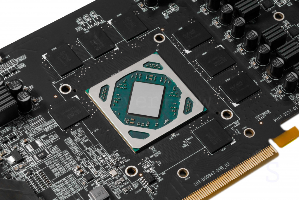 Polaris 10 с банками GDDR5