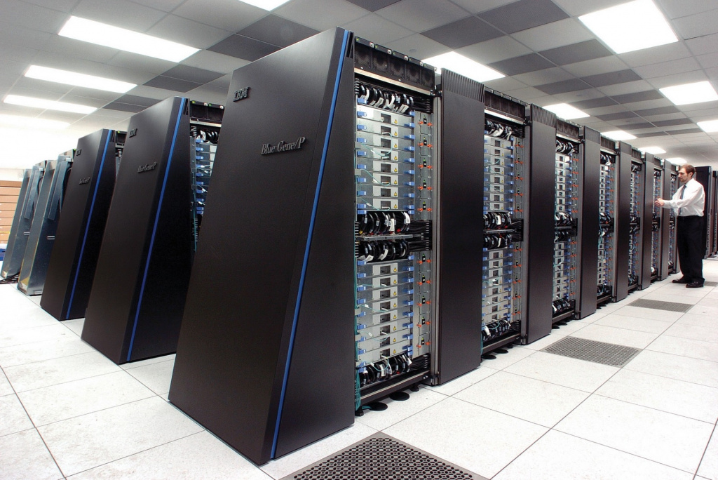 IBM Blue Gene/P в дата-центре