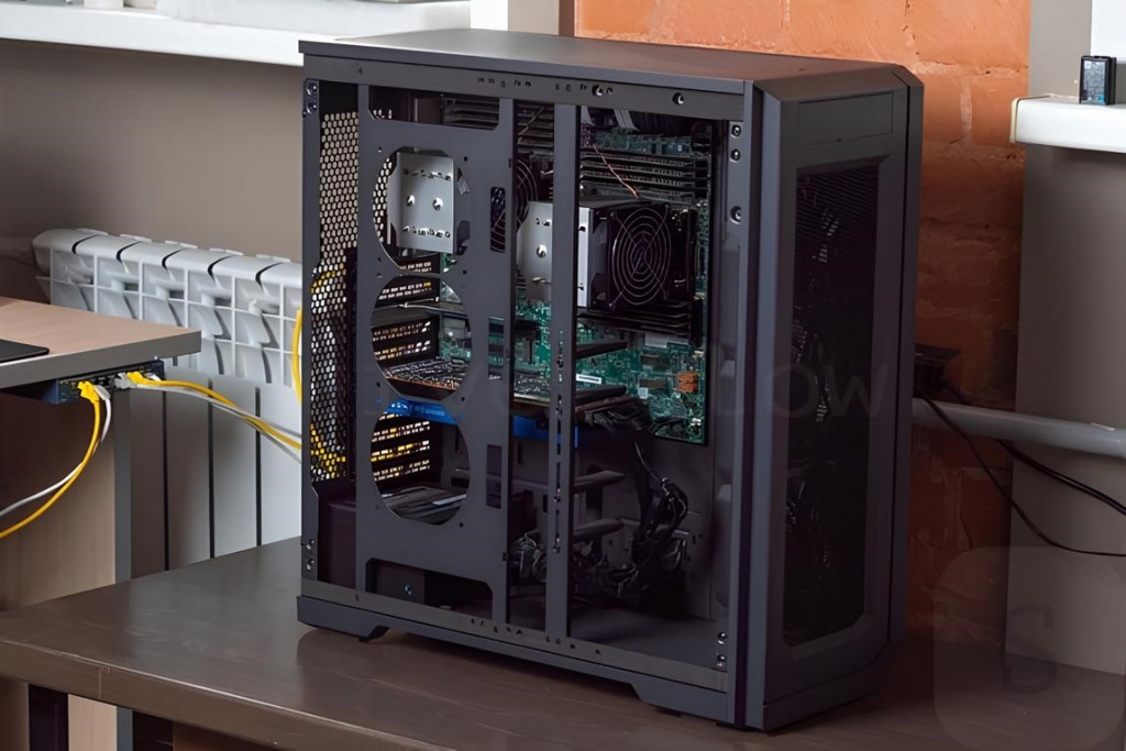Блок питания ATX в корпусе ПК
