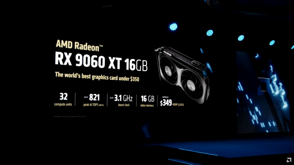 Radeon RX 9060 XT 16 ГБ