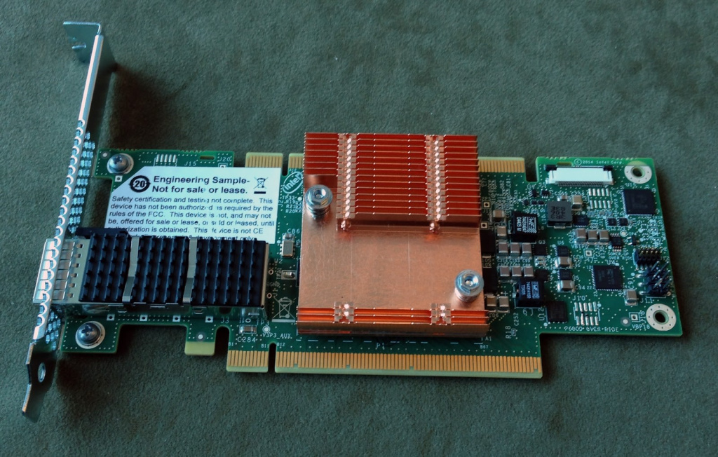 Intel OPA 100 PCIe 3.0 x16