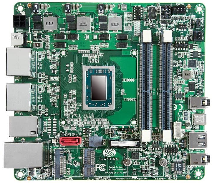 Процессор AMD Ryzen Embedded v1000