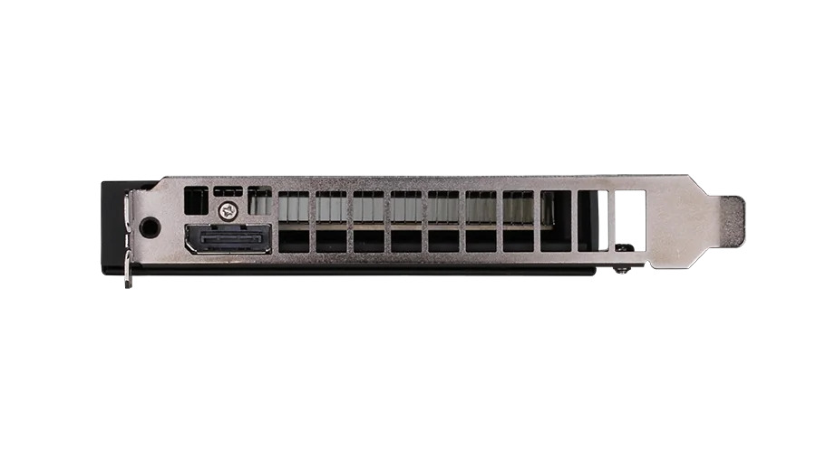 Порт DisplayPort 2.1a видеокарты AMD Radeon AI PRO R9600D 32G-P