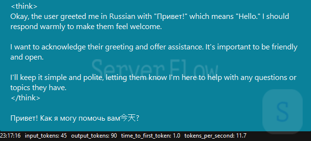 Диалог с DeepSeek R1:14b