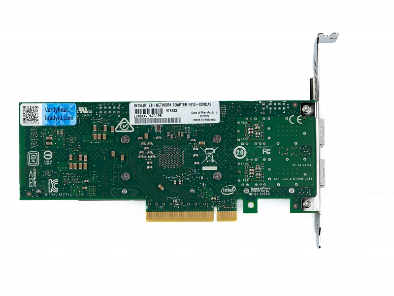 Сетевая карта Intel E810-XXVDA2 [E810XXVDA2G1P5] (2x SFP28 25GBE) 1