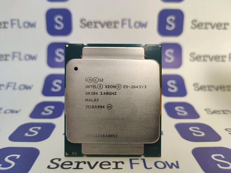 Процессор Intel Xeon E5 2643v3 (6c/12t, 3.4GHz-3.7GHz, 135W) 1