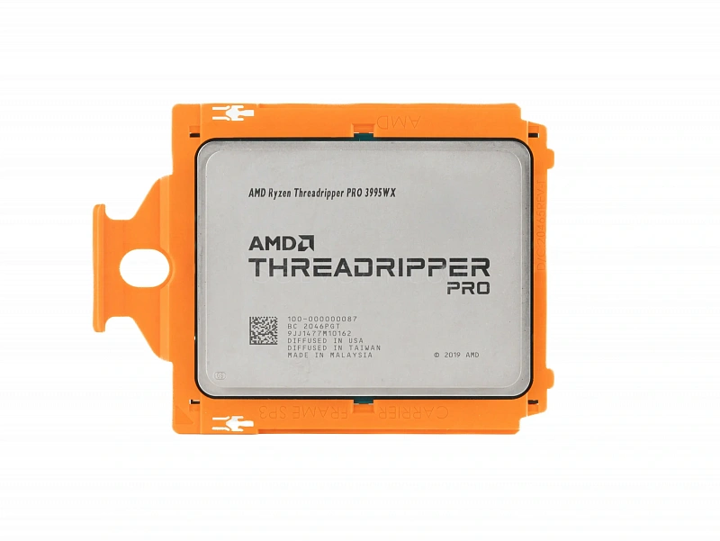 Процессор AMD Ryzen Threadripper PRO 3995WX (64c/128t, 2.7GHz-4.2GHz, 280W)