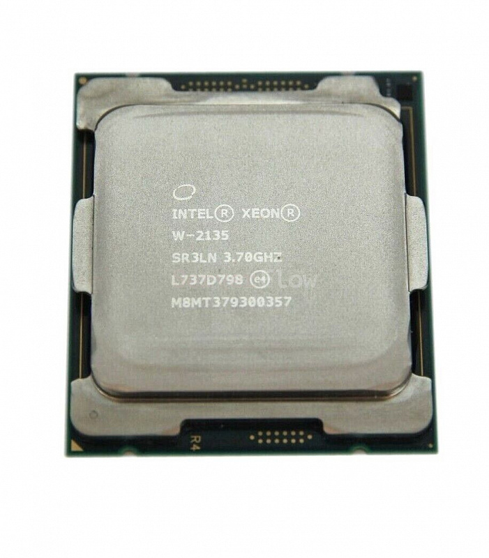 Процессор Intel Xeon W-2135 (6c/12t, 3.7GHz-4.5GHz, 140W) 1